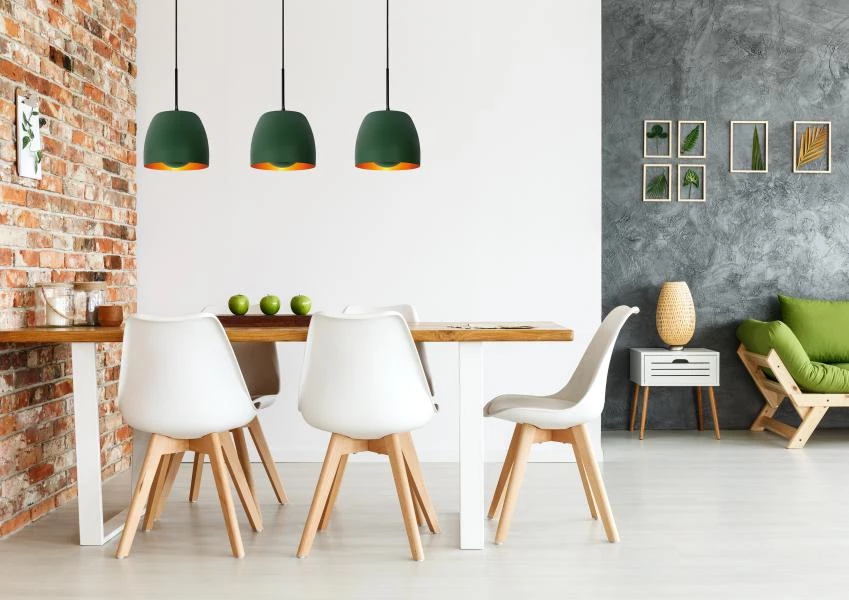 Lucide NOLAN - Hanglamp - 3xE27 - Groen - sfeer 4